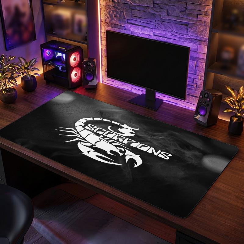 Scorpions Print Large Mouse Pad Smooth Surface Anti?Slip Desk Mat For Gaming Office Laptop Decoration