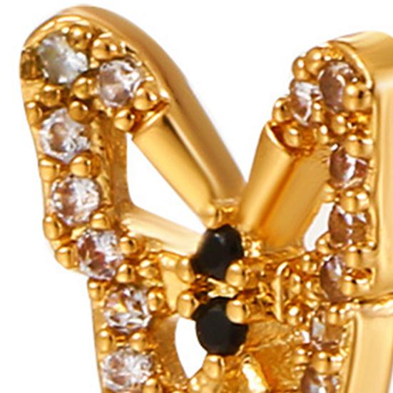 1Pc Nose Clip Anti-deformed Safe Rhinestone Inlaid Non Piercing U Shape Faux Nose Ring Female Jewelry