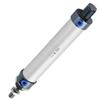 25mm Bore 100mm Stroke Single Rod Mini Pneumatic Air Cylinder Double Acting