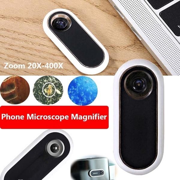 Portable scope 20X-400X Phone scope Magnifier Magnification Lens For Android/iOS New