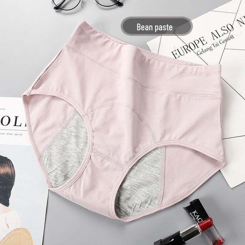 

Bannore Women s Plus Size High-Waisted Leak-Proof Menstrual Cotton Briefs XL (118-138 lbs)