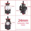Motorcycle modified Universal Case For Maikuni Black PWK Carburetor KR150 21MM 24MM 26MM 28MM 30MM 32MM 34MM with Power Jet