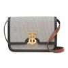 Exclusive Logo Three-Color Canvas And Leather Crossbody Bag Women Bags Multicolor 80306661