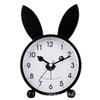 Exclusive Cartoon Alarm Clock for Students and Children, 3-inch Rabbit Mini Cute Metal Clock, Fashionable and Simple