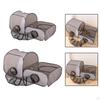 Cat Tube Tunnel Cage House Folded Activity Center Lightweight Outside Play Tent and 2 In 1