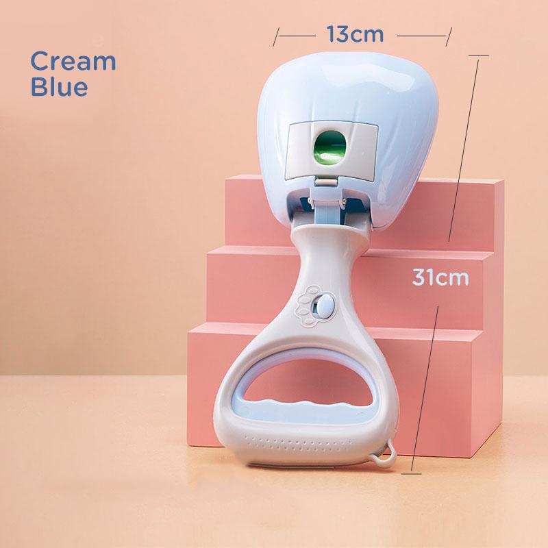 

HOOPET Lightweight Convenient Pet Dog Pooper Scoop Shovel Cleaning Pick Up Animal Feces Cat Feces Picker Outdoor Cleaning Tools синій