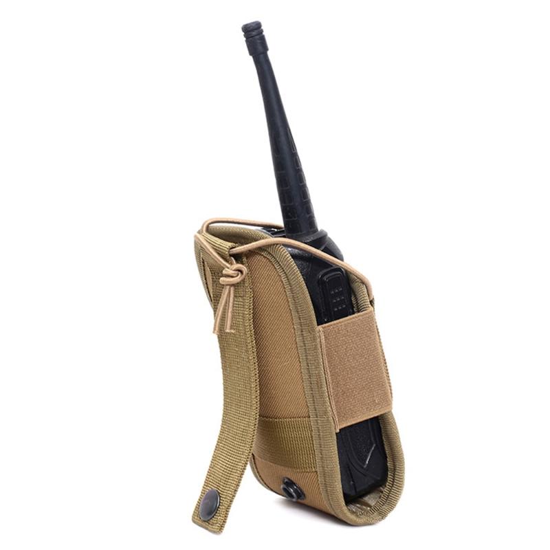 Smartphone Pouch,Portable Military Walkie Talkie Bag Pouch Pocket
