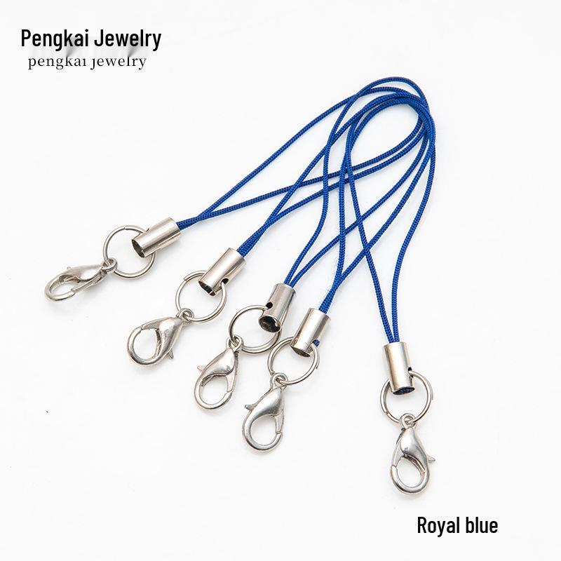 DIY šperky doplňky: 303 Karabina s dvojitým kroužkem šňůrka na mobilní telefon