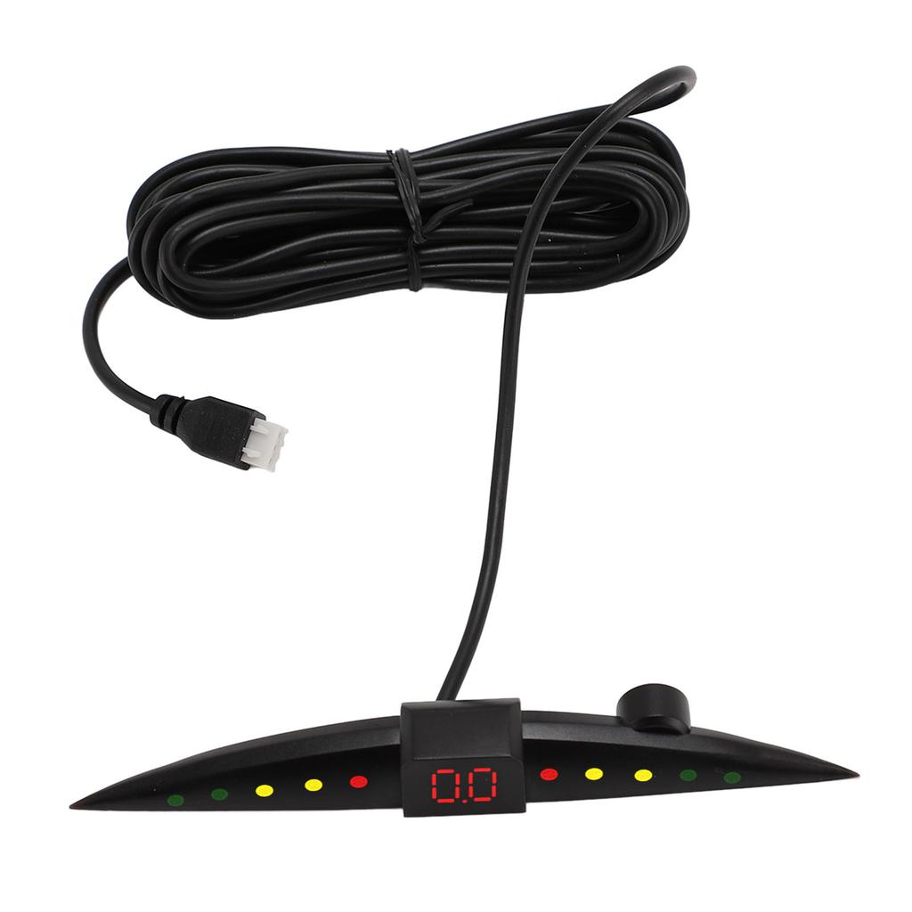 Car Reverse Backup Radar System 4 Parking Sensors LED Display Buzzer Beep Alarm Indicator for Safe