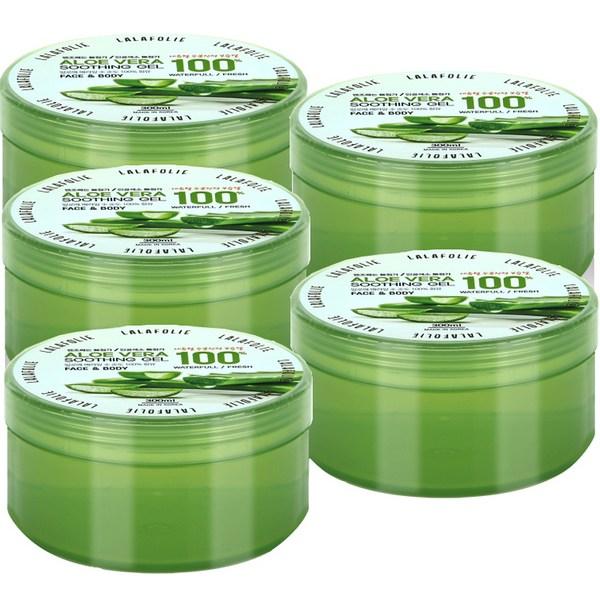 

Lalapoli Успокаивающий гель Алоэ Вера, 300мл, 5 шт. Популярная корейская косметика