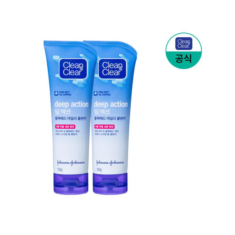 

Deep Action Blackhead Daily Cleanser 100g x2