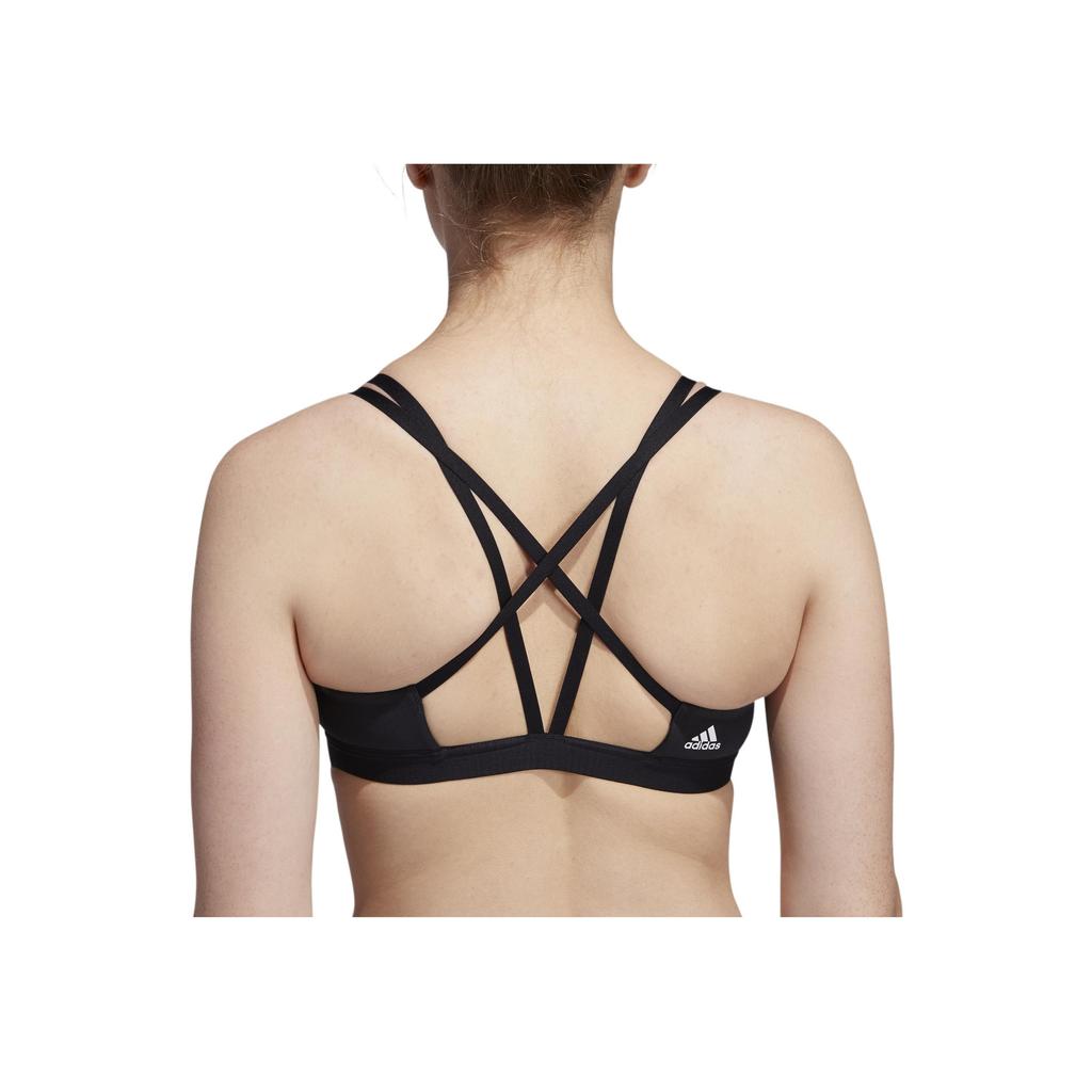 Adidas Am Strappy Bra Low Intensity Sports Top Women Tops Black FL2332