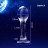 Erotic Pyrex Glass Dildo Anal Bead Butt Plug For Fetish Bdsm Bondage Couples Flirting Adults Games Sex Toys For Women Men Gay