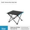 Ultralight Aluminum Folding Camping Table & Chairs - Available In Large, Medium, Small Sizes for Outdoor Picnic and Barbecue.
