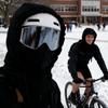Waterproof Fleece Lined Hood Fleece Breathable Windproof Waterproof Warm Headwear Winter Hood Hat For Cycling Dust Outdoor Work