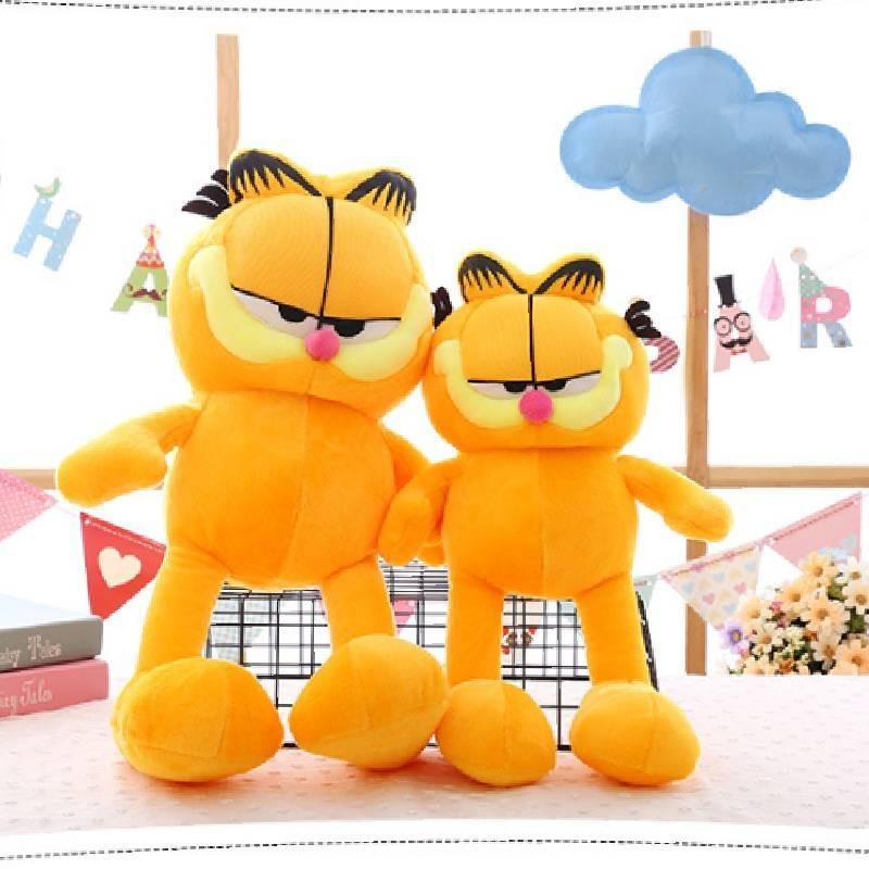 Large Garfield Plush Toy Soft Crystal Fabric Pillow Ideal Birthday Gift For Girlfriend