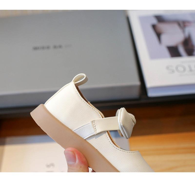 Girls' Bowknot Princess Style Shoes Soft-Sole Casual for Girls & Toddlers Elegant Youth Shoes Cute Girls Comfortable Shoes
