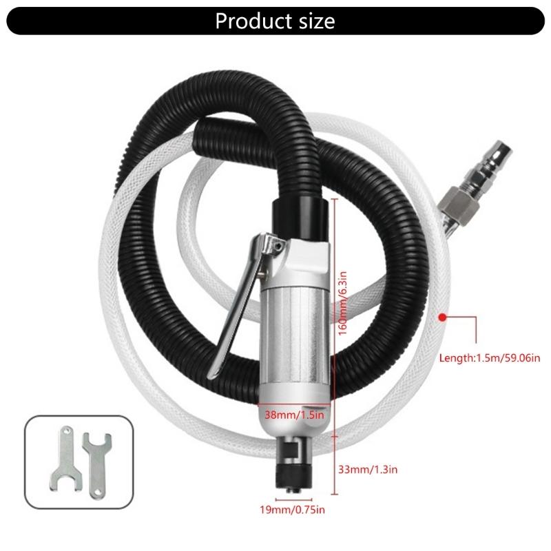 25000RPM Air Die Grinder Tire Repair Tool Wide Application 1/4in Pneumatic Angle Grinder Grinding Engraving Machine