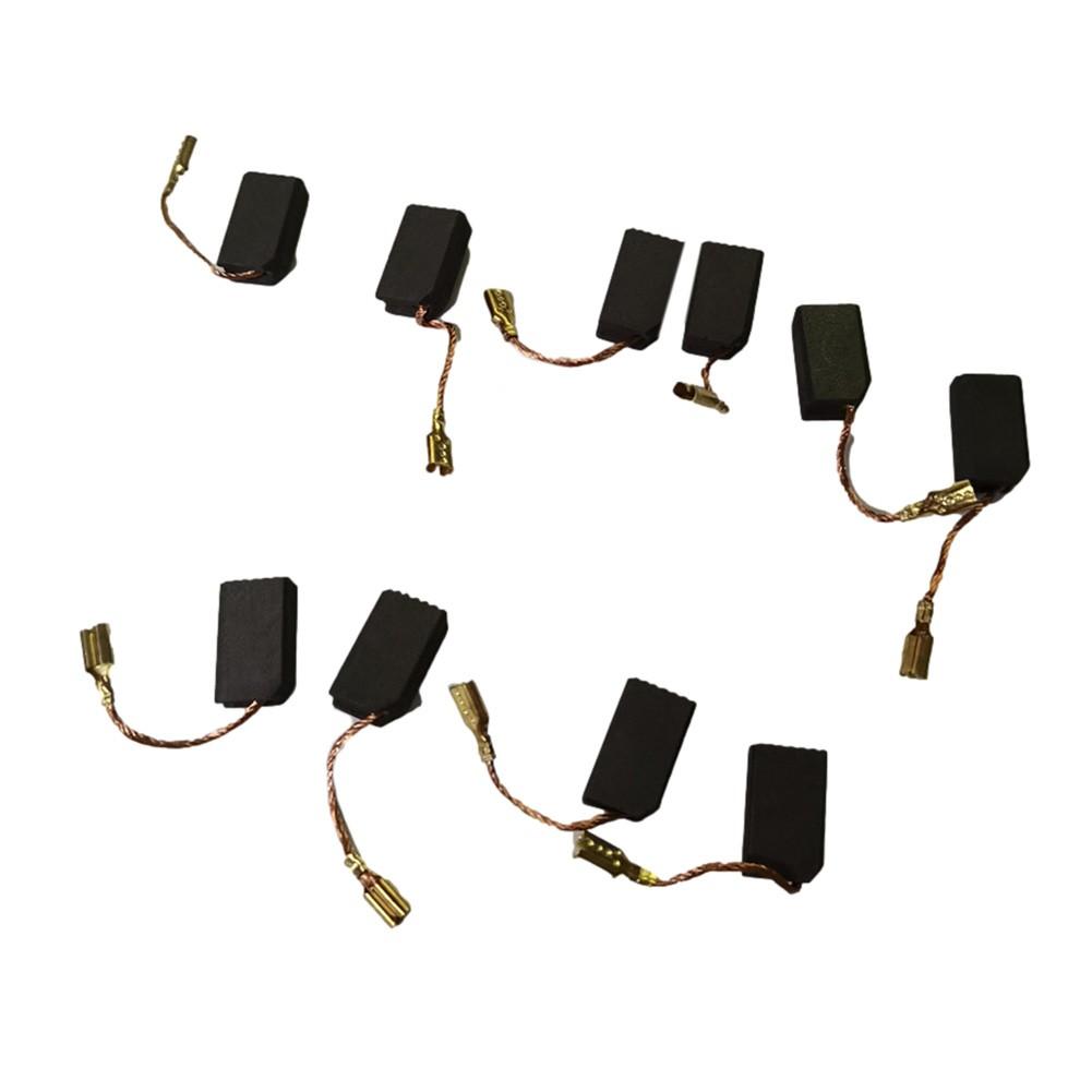 5 Pairs Carbon Brushes 6* 9*16mm Carbon & Metal Carbon Brushes Electric Drill Electric braking Motor Power tool