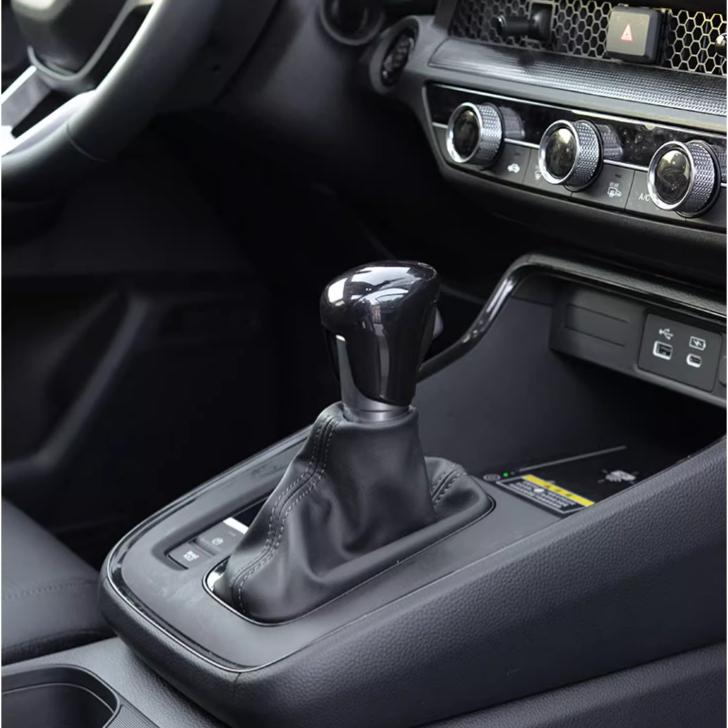 For Honda CRV CR-V  2024 Bright black Gear Shift Knob Cover Trim 1pcs new