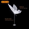 Luminous Butterfly Wrought Iron Wedding Aisle Chandelier Decor Props
