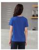 Spring-Summer Women's Casual Crew Neck Short Sleeve Solid Color Loose T-Shirt