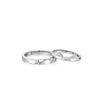 Cat Diary Couple Rings: New Style, Light Luxury, Adjustable Heart Cartoon Design for Girly Personality