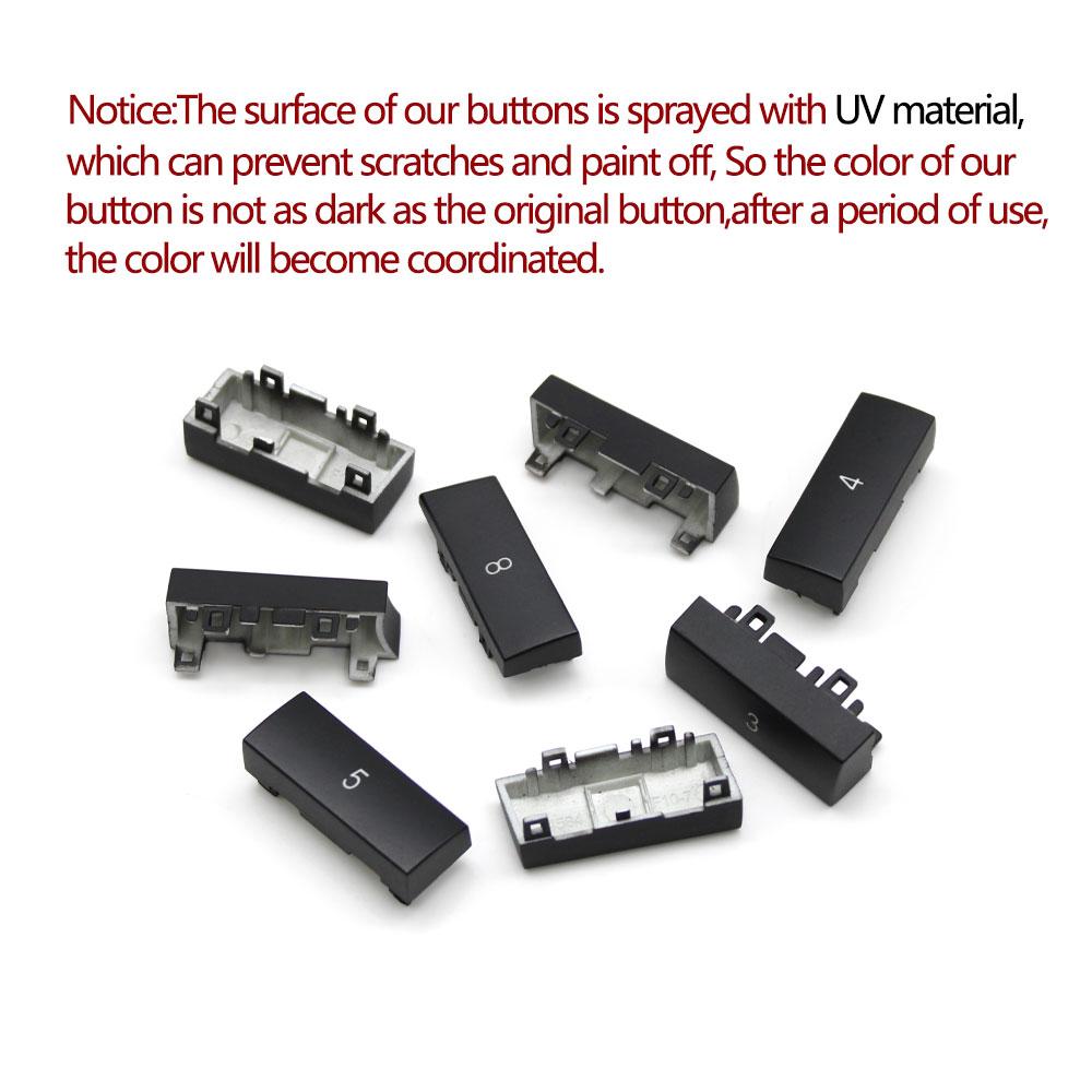 Dashboard Multimedia Radio CD Player Digit Button Switch Cover For BMW 5 5GT 6 7 Series F07 F06 F12 F13 F10 F11 F18 F01 F02 F04