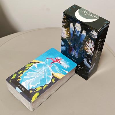 Lubanko Tarot Deck 80 Surreal & Queer-Inclusive Cards with 3 Lovers Cards 10.3*6cm Diverges Into A Lush World
