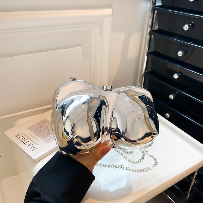 Summer Acrylic CHAINS Solid Shoulder Bags Candy Color Niche Design Sense Women's Bags Hot Sale Sweet Exquisite Crossbody Bags