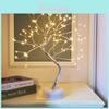Tree Shape Led Desk Lamp With Touch Control For Holiday Decoration And Night Lighting