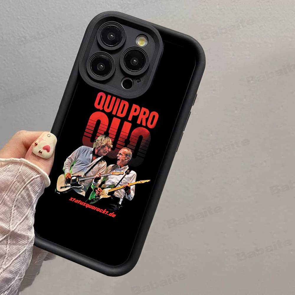 S-STATUS QUO Handyhülle Für IPhone 17 16 15 13 11 12 14 Pro Max Plus Silikon Hülle Schale