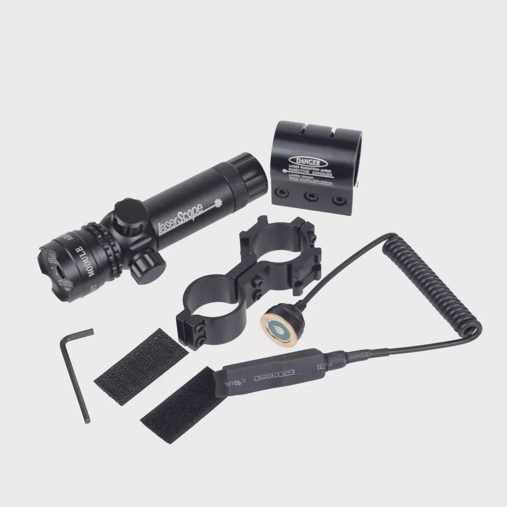 Adjustable Full Metal Red & Green Laser Sight for Tactical Hunting