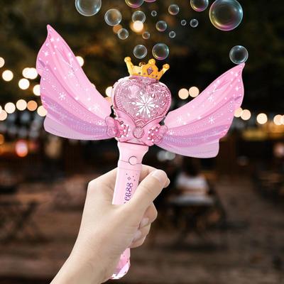 Bubble Machine Gifts Funny Automatic for Kids Girls Boys Indoor Outdoor 8802 Pink