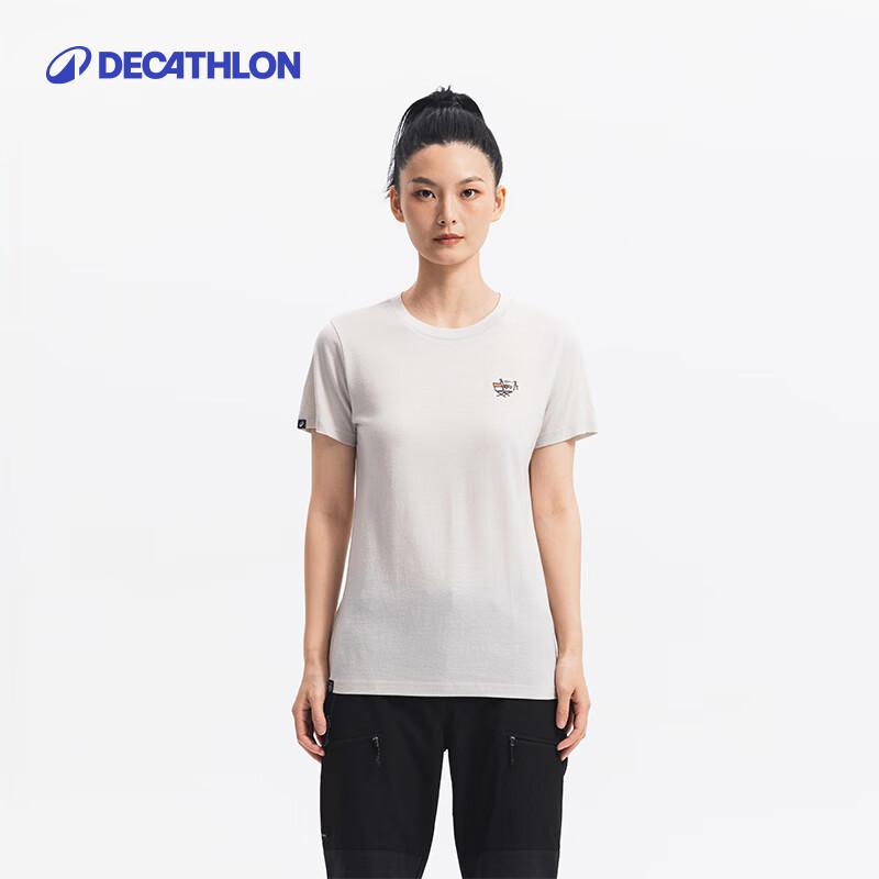 Decathlon Merino Wool Short Sleeve Outdoor T-Shirt L
