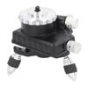 Level Adjustment Base 360 Degrees  Rotatable Fine Tuning Adapter for Laser Leveling Tripod Connector