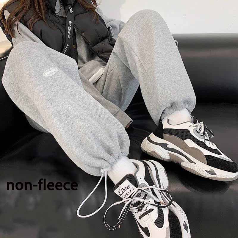 

Бархатные брюки из баранины плюс бархатные толстые спортивные брюки. Женские зимние свободные теплые брюки с широкими брюками и хлопковыми брюками наверху. 3XL