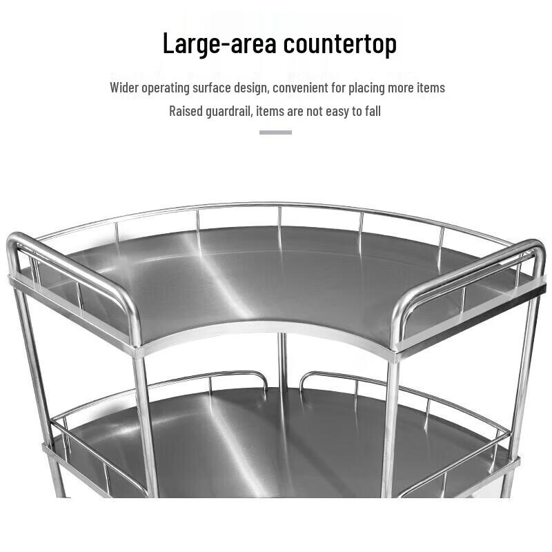 Stainless Steel Medical Treatment Trolley