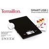 Balance de cuisine - terraillon - smart usb - noir - petit electroménager - kvm