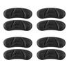 4 Pairs Curved Heel Grip Pads Soft Faux Suedes Sponge Cushions for High Heels Comfort and Pains Relief in Long Standing
