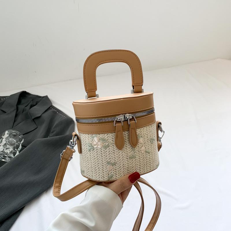 Trendy Women's Fashionable Pu Leather Bucket Bag For Summer 2023 Street Style Chic