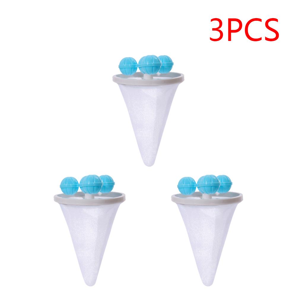 Laundry Ball Floating Pet Fur Lint Hair Catcher Clothes Cleaning Ball Laundry Hair Removal Cleaning Mesh Bag For Washing Machine