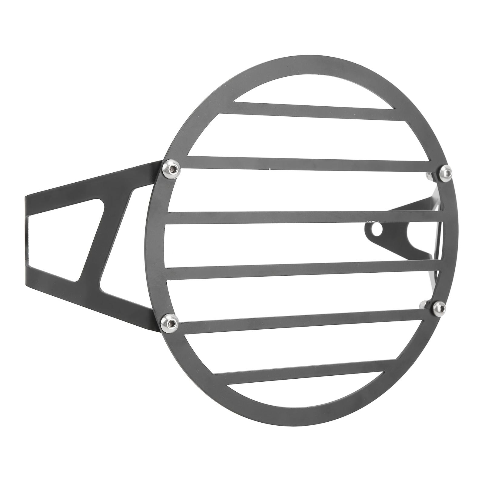 Черная решетка фары мотоцикла Железная крышка фары Замена для Scrambler 1200XC XE 2019–2021