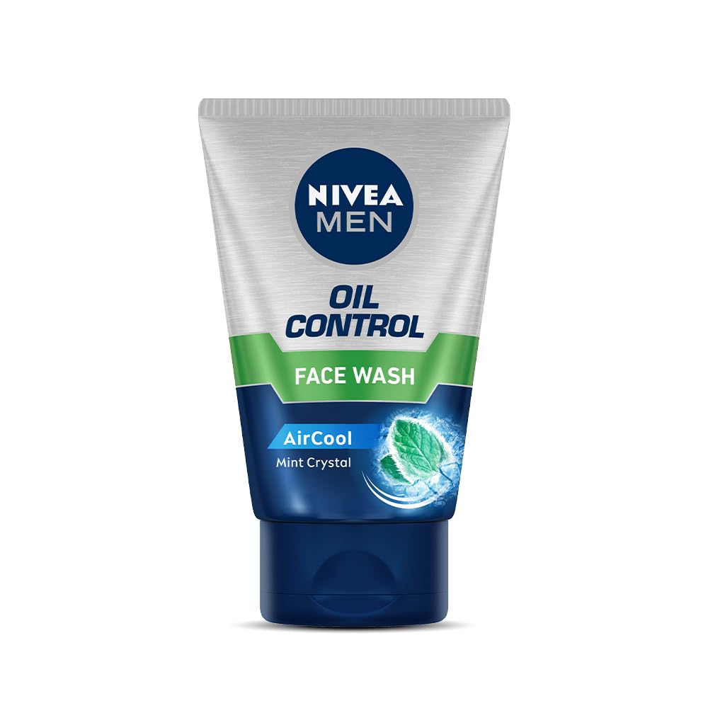 

NIVEA MEN Oil Control Face Wash 100 g | 12 Hr Oil Control in Summer | 10 X Vitamin C Effect for Radiant Skin