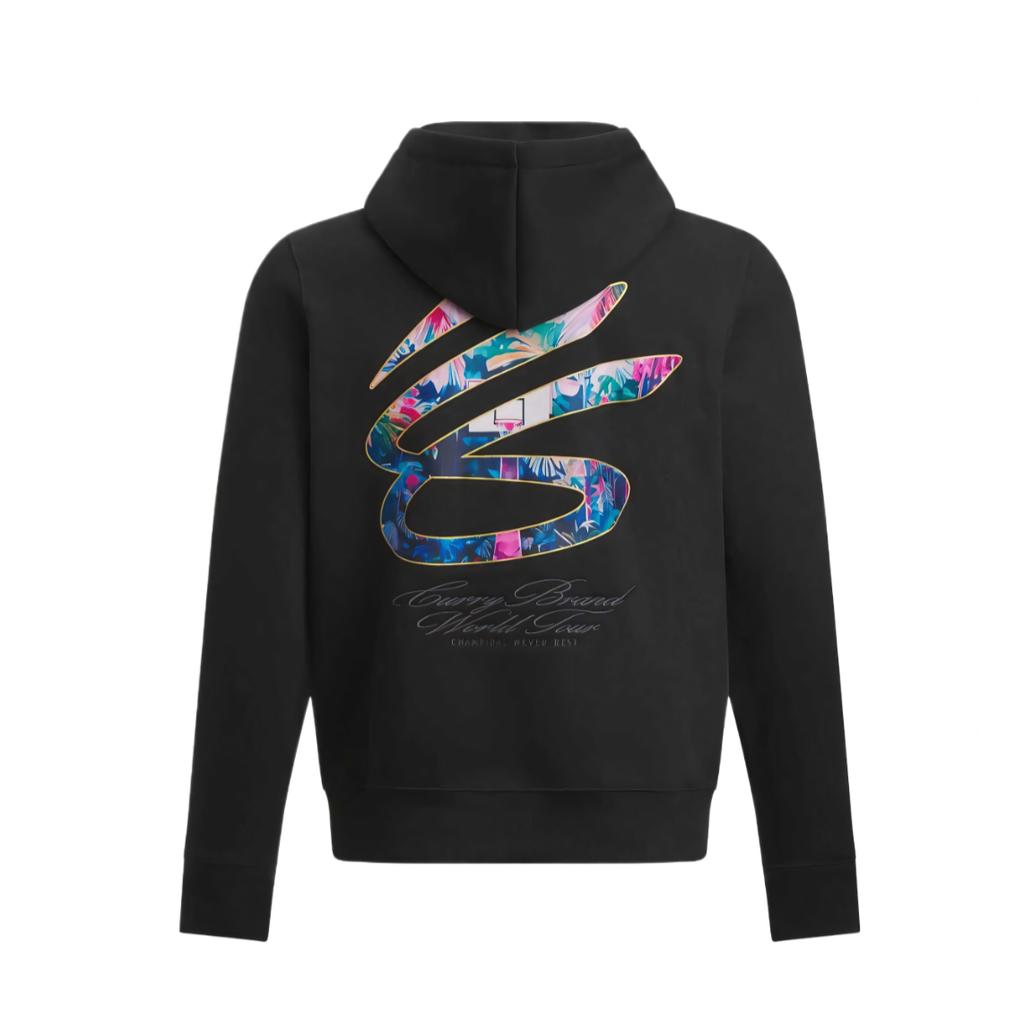 Under Armour Curry Asia Tour Series Hooded Logo Pocket Comfortable Long Sleeve Sweatshirt Men sweatshirt 6013061-001