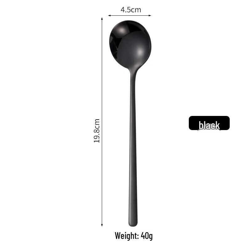 

Korean Style 304 Stainless Steel Small Round Spoons