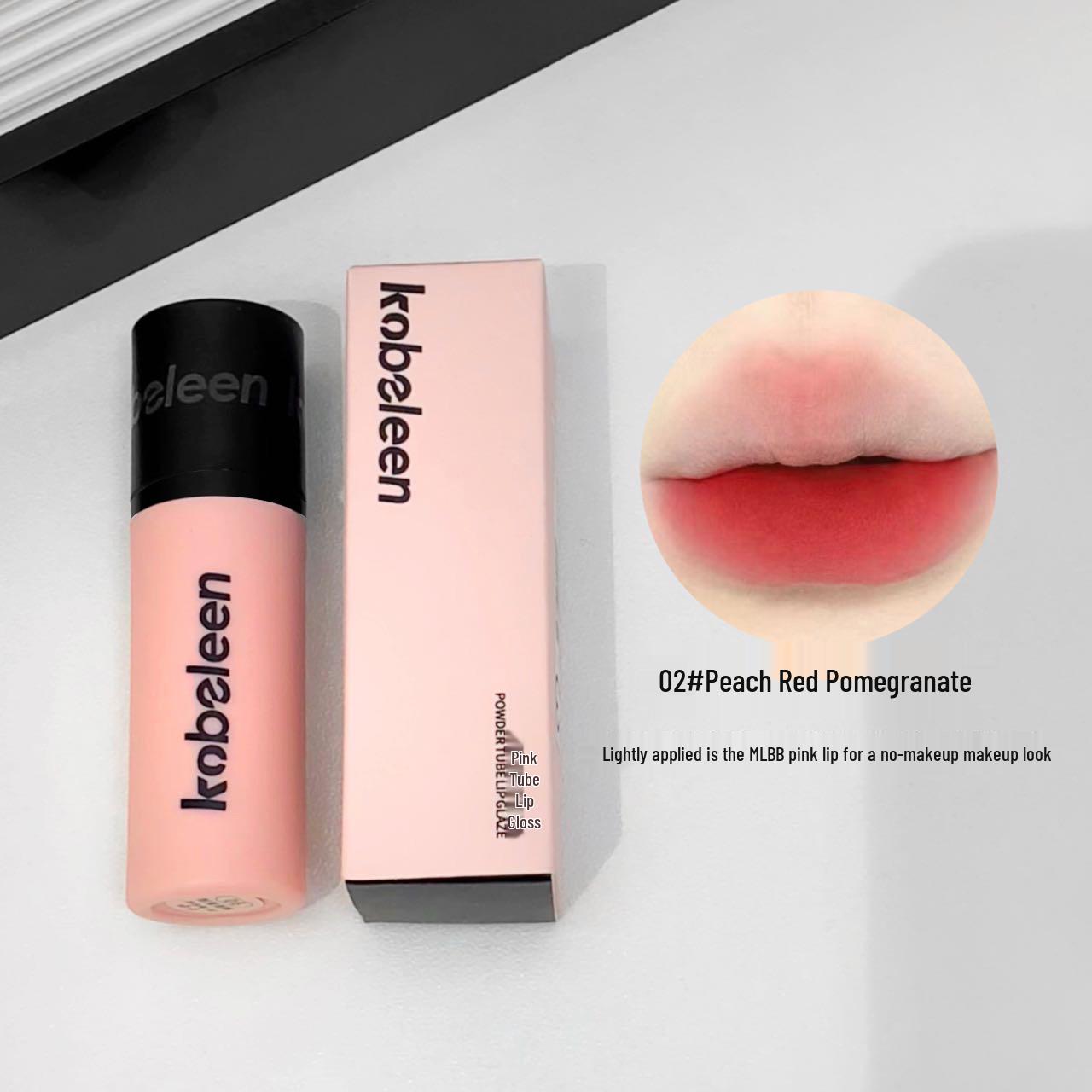 

Kobeleen Корейский матовый блеск для губ - Романтическая весенняя помада с натуральным осветляющим финишем 2g