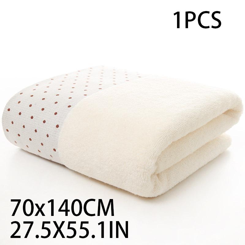 Household Pure Cotton Towel Quick Drying Super Soft Super Absorbent Thickened Adult Absorbent Bath Towel Couple's Large Towels