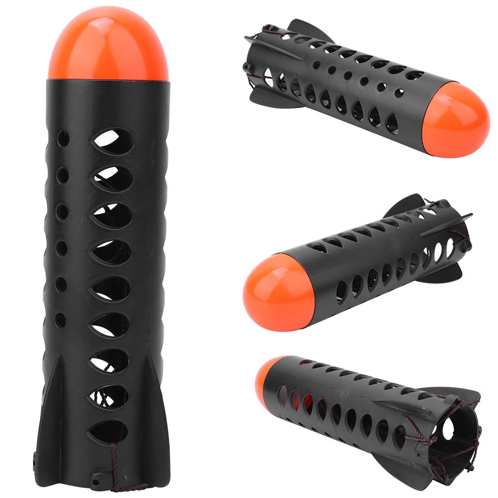 Fish Bait Lure Feeder Cage Basket Holder Sinker Carp Fishing Trap Tackle Accessory