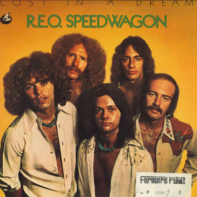

LP Record R.E.O. SPEEDWAGON Lost In A Dream PE32948 EPIC 1974 US Rock Used